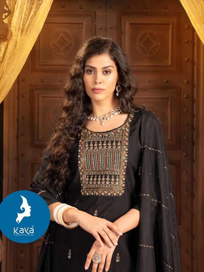 Juhi 2 By Kaya Embroidery Designer Kurti With Bottom Dupatta Wholesale Shop In Surat